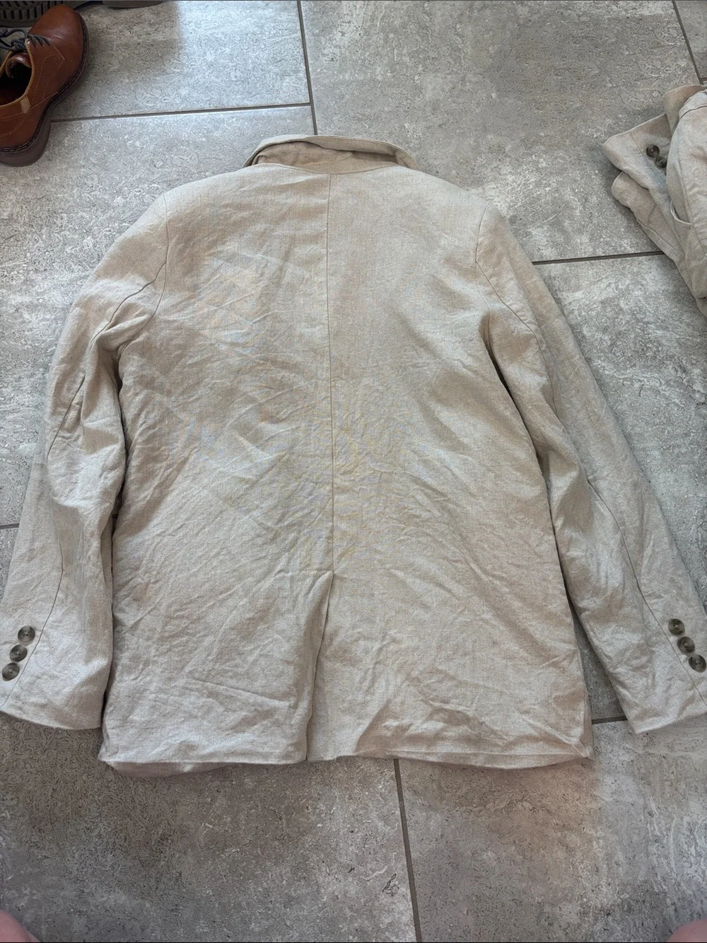 Cat & Jack Linen blend suit
